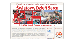 Desktop Screenshot of dzienserca.artsart.pl